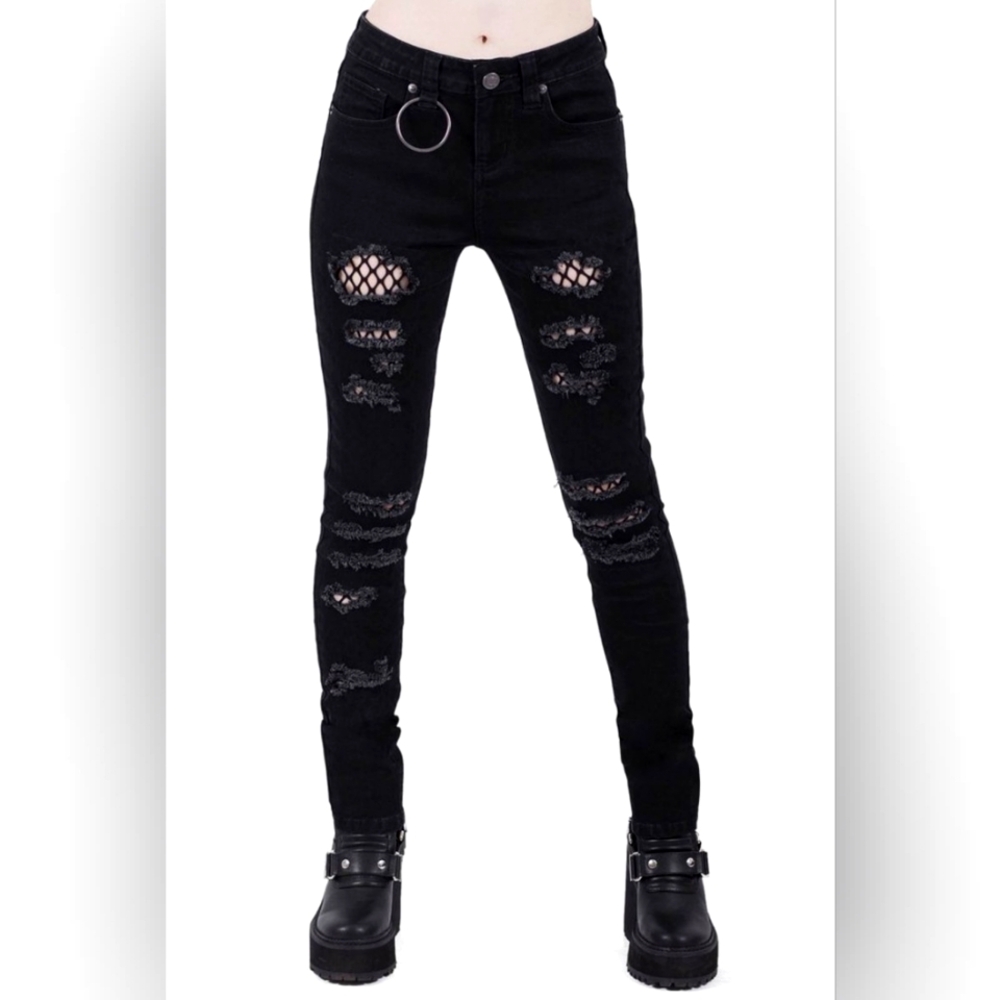 Killstar trash talk jeans size S